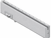 Bottom Rail - Locking with Euro Lock - SSA